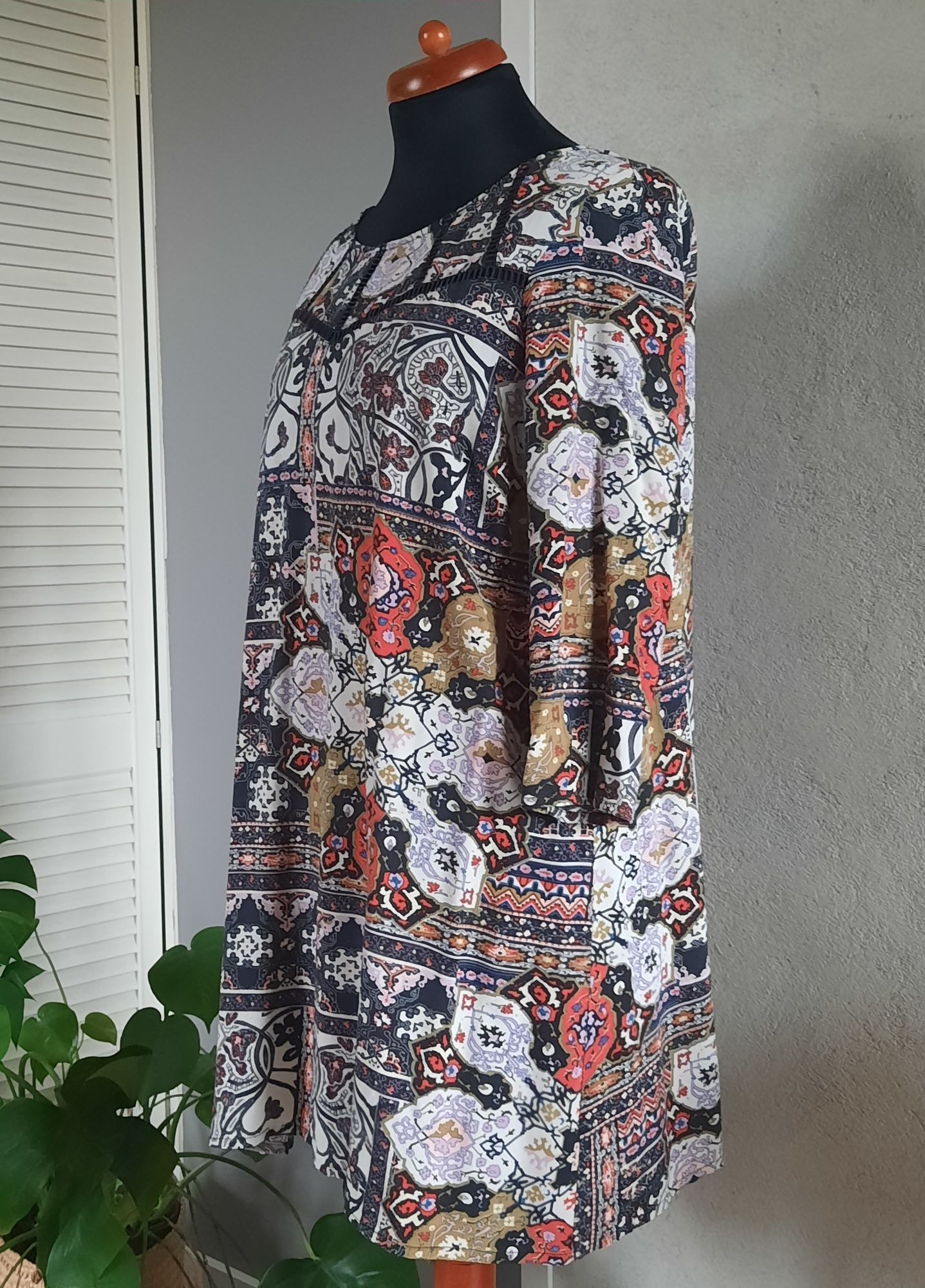 Tunika boho TU roz.46, 48, XXL
