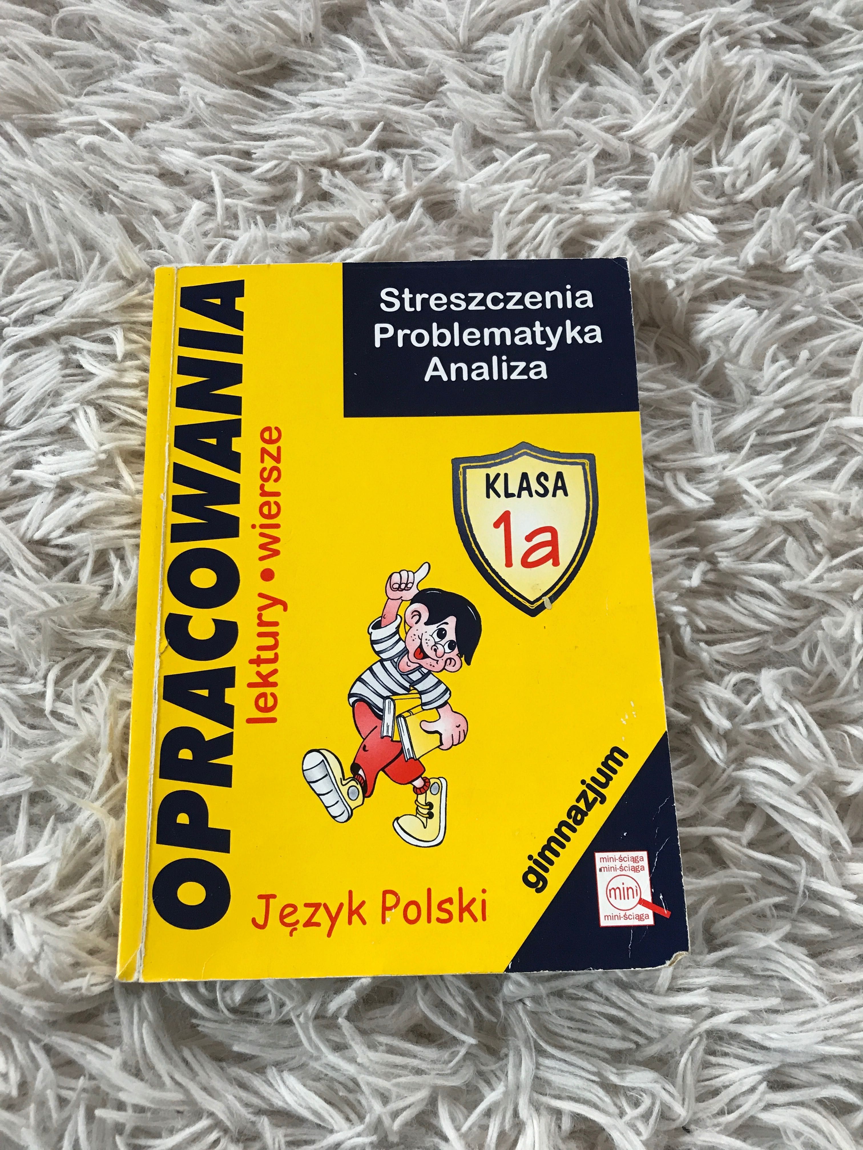 Opracowania lektur i wierszy język polski gimnazjum