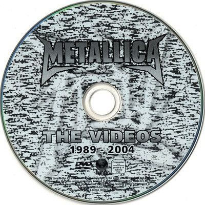 Dvd Metallica  the  videos 1989-2004