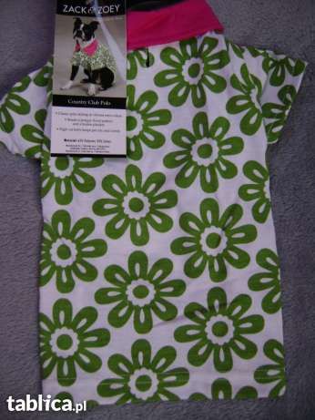 Markowe bluzeczki ubranka dla psów ZACK&ZOEY z USA
