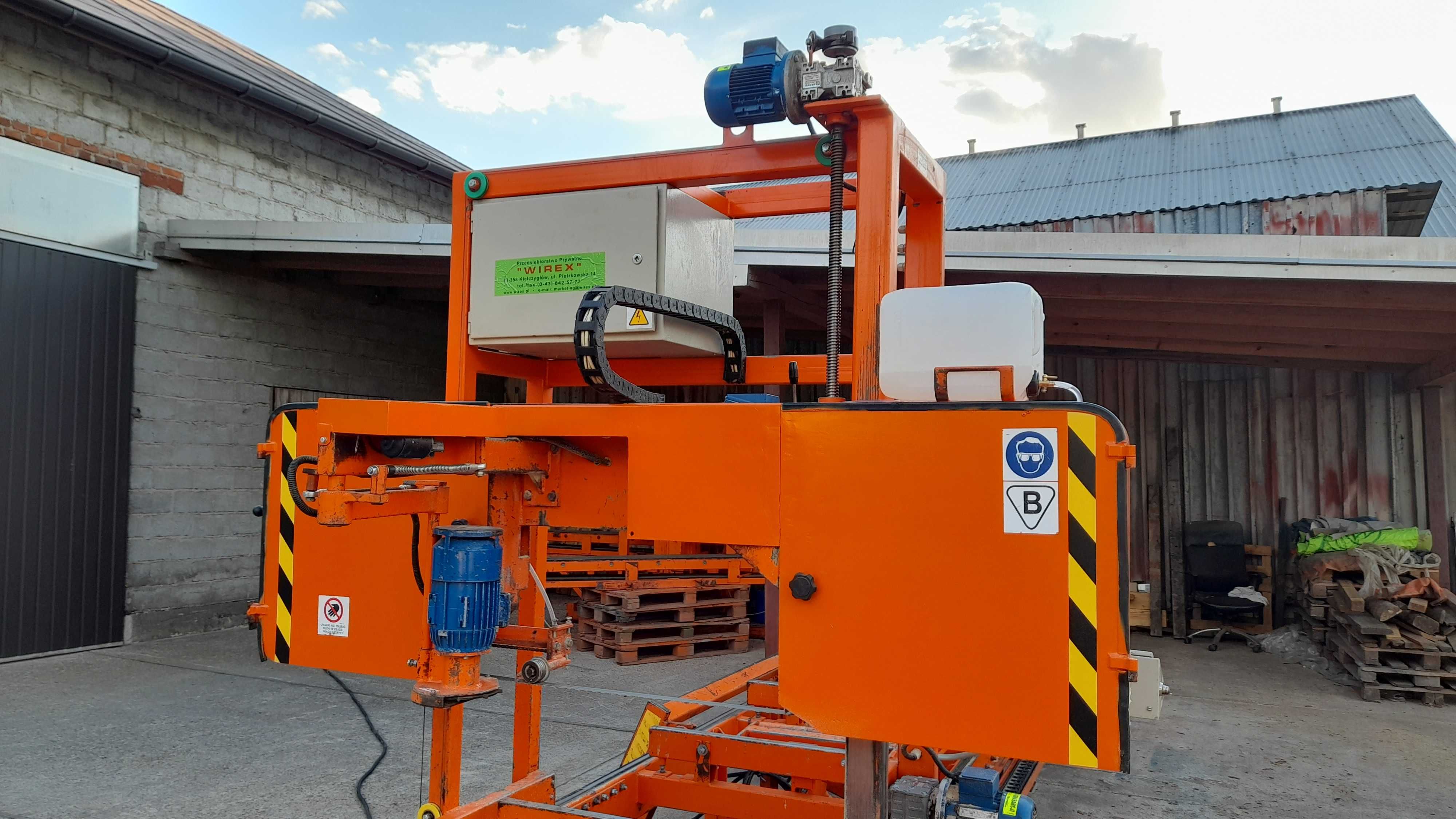 Trak taśmowy Wirex CZ-1 * Hydraulika (wood-mizer)
