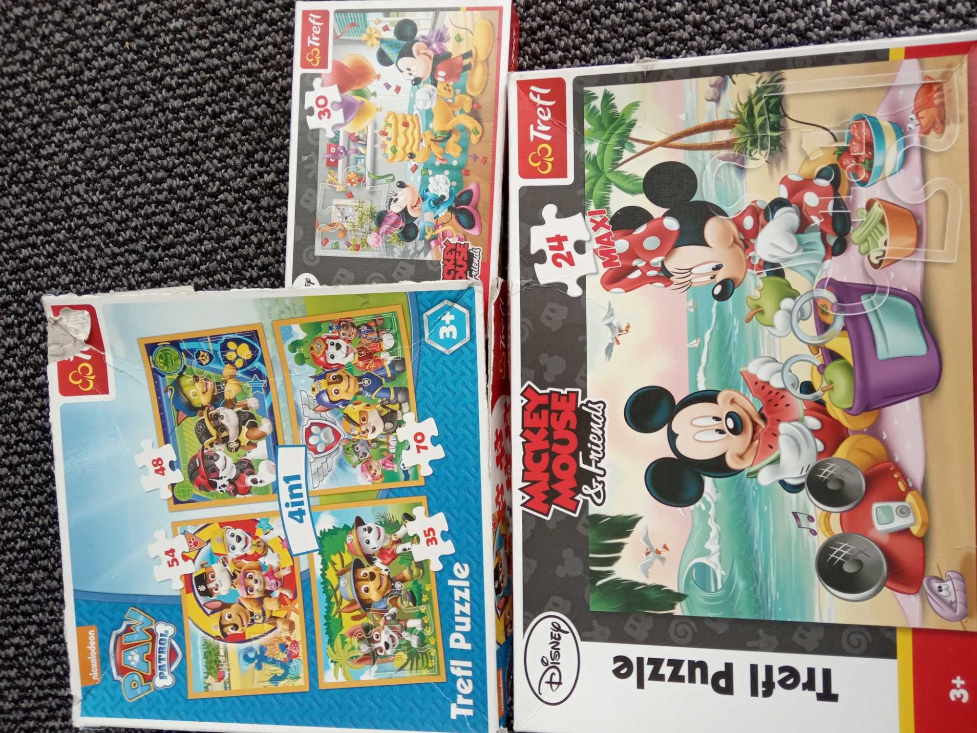 Puzzle Psi Patrol Myszka Miki Mickey