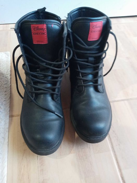 Botas em pele GEOX Minie usadas 1 vez