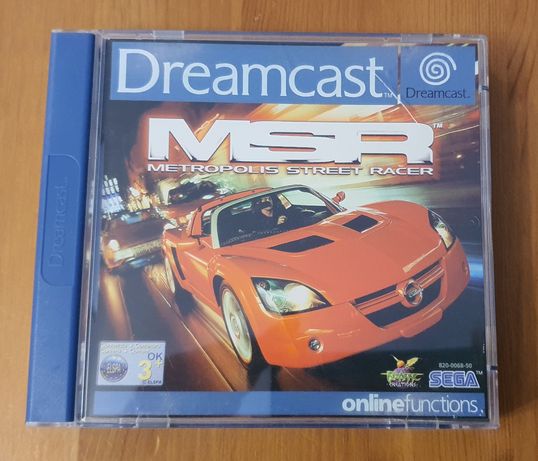 Metropolis Street Racer Sega Dreamcast 3xAngielski Kompletna