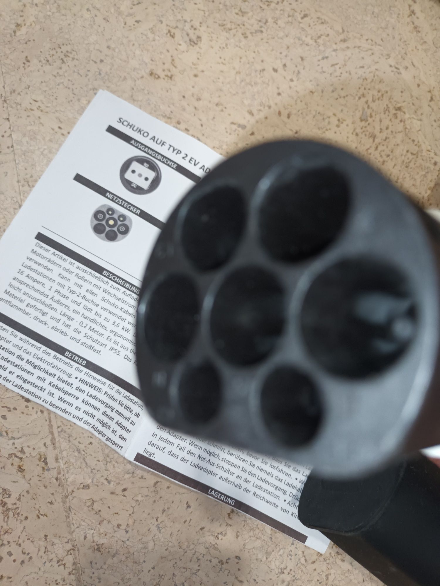 Adaptador para carregar Renault Twizy e outros...