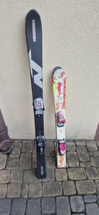 Narty dziecięce Nordica K9 130 cm Rossignol 90 cm