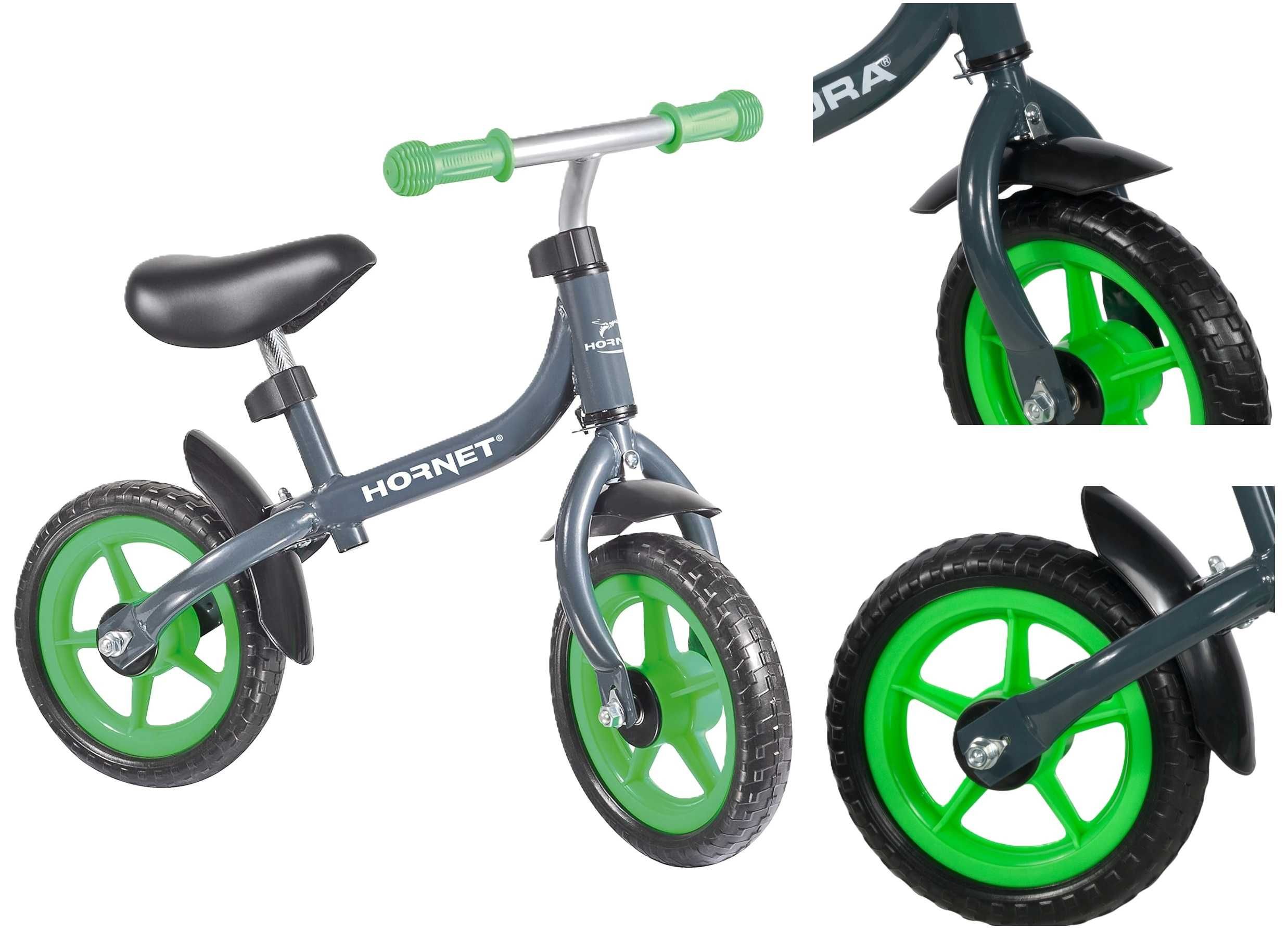 rower biegowy rowerek dla dzieci jeździk HUDORA Hornet 3.0 10 cali