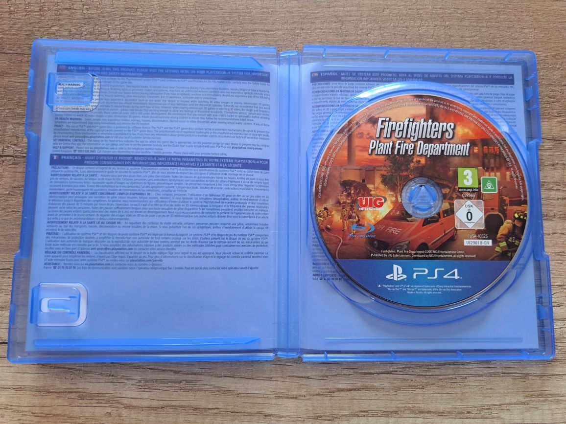 Firefighters Plant Fire Department Ps4 Symulator Strażaka  Ideał