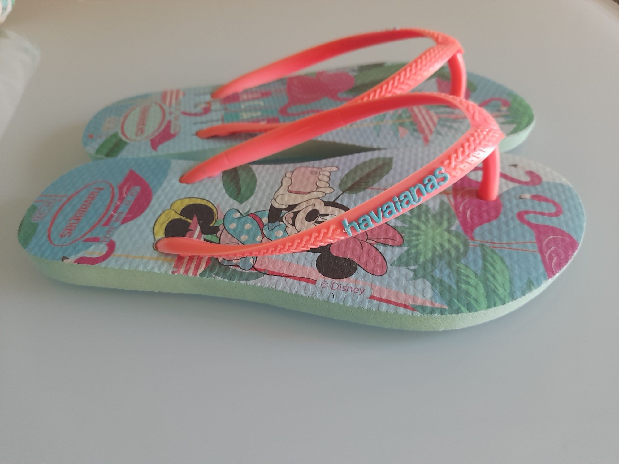 Havaianas menina Minnie