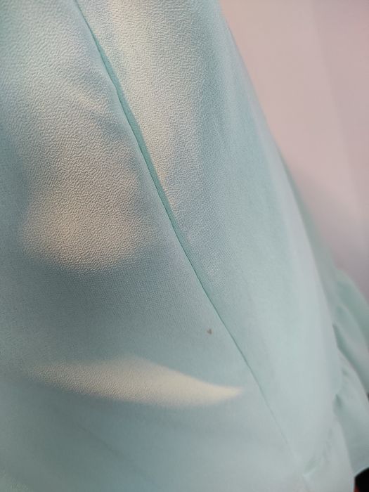 Luźna miętowa sukienka New Collection