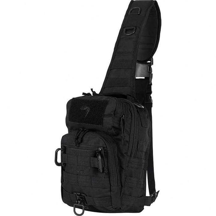 Mochila/Bolsa de Ombro (sling shoulder pack) VIPER TACTICAL PRETA