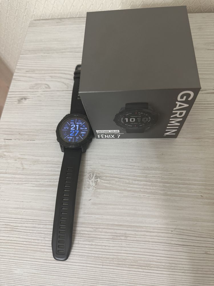 Garmin fenix 7 sapphire solar