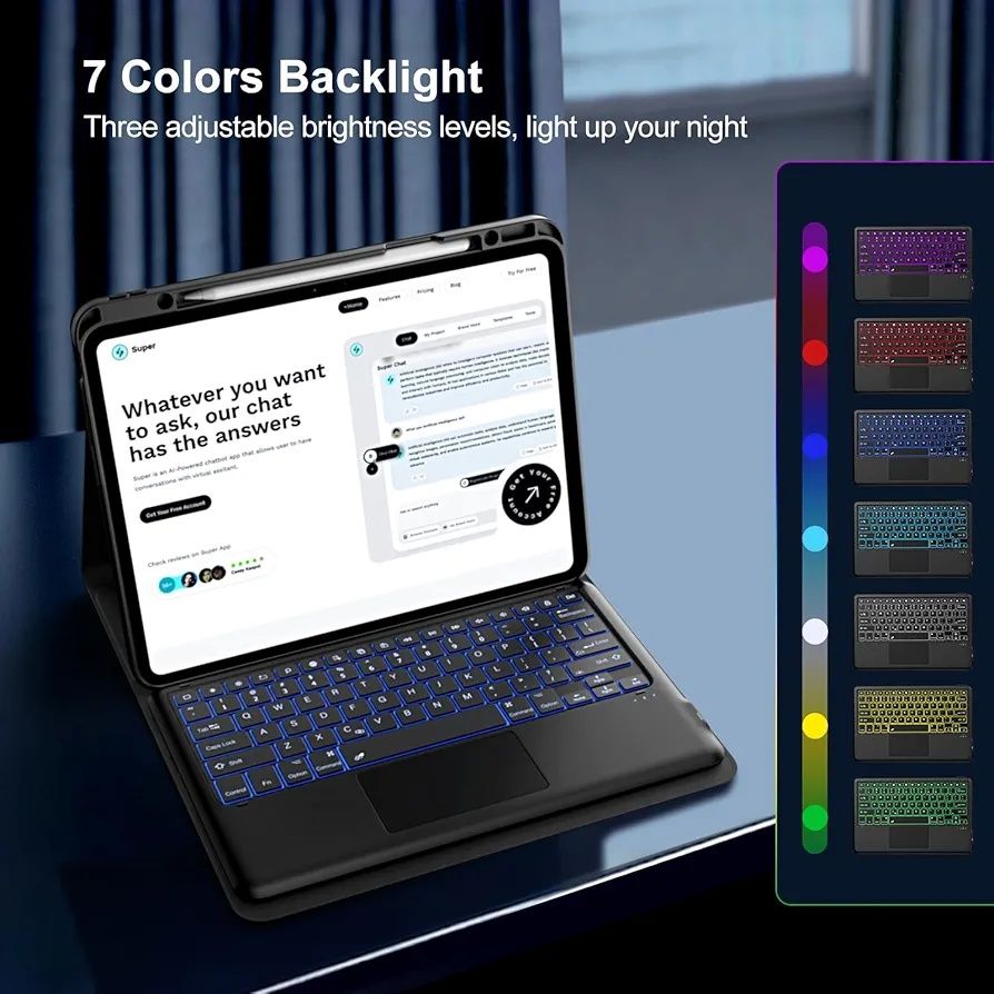 Etui ochronne z klawiaturą do iPad 13" 2024 MOKO O74