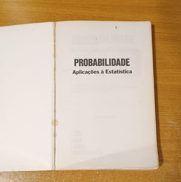 Livro: Probabilidade de Paul L. Meyer