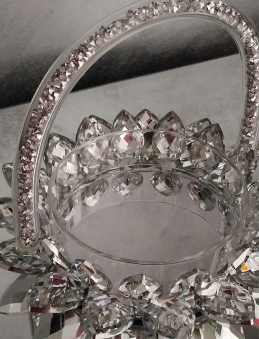 Szklany pojemnik na cukierki