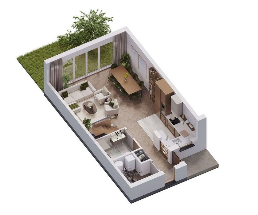 Nowoczesny dom dla rodziny – Osiedle Kameralne, Kaputy