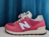 New Balance 574 czerwone