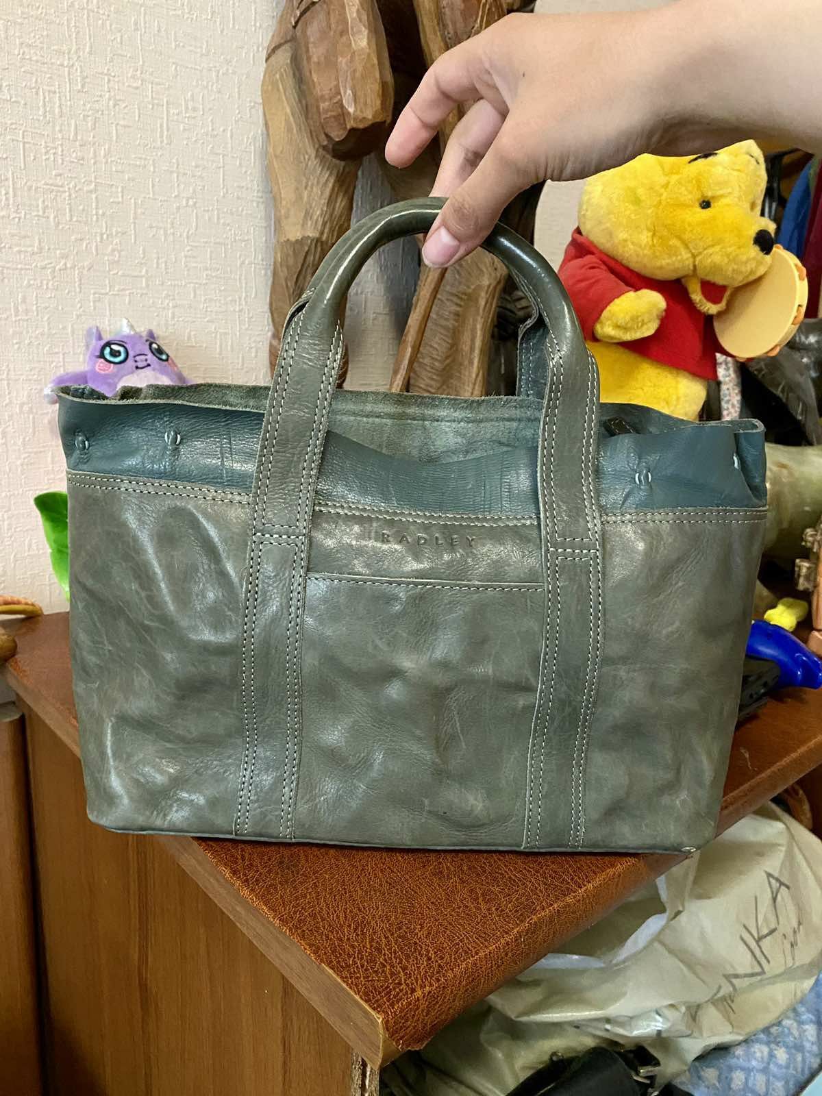 Небольшая кожаная сумка, сумочка, шкіряна сумка Radley London