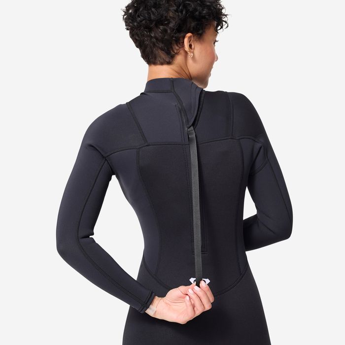 Fato Surf Neoprene 3/2 mm fecho de correr dorsal Mulher -