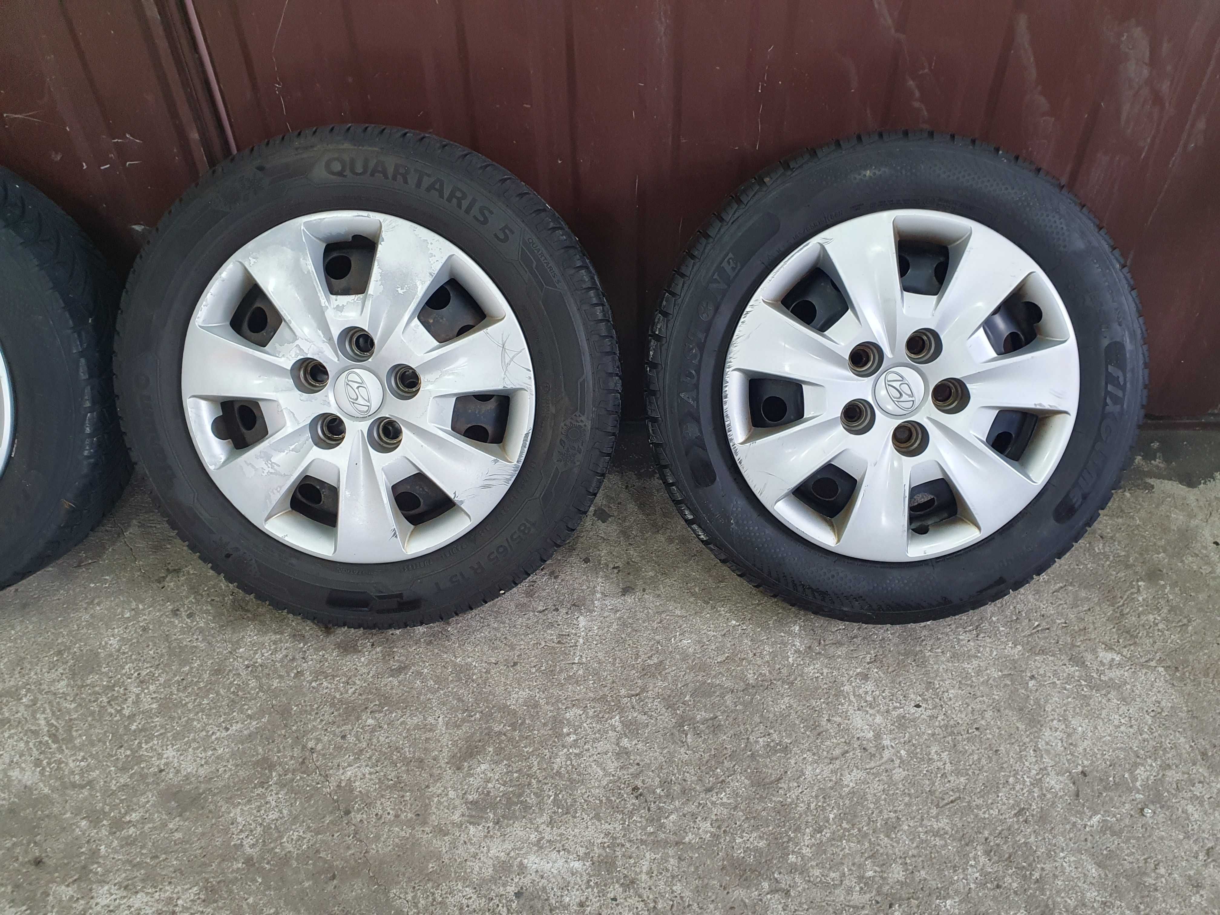 Koła felgi opony kołpaki Hyundai i30 5x114.3 15 cali 185/65/15 kpl