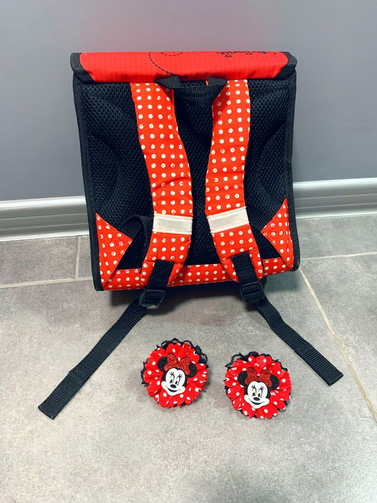 Детский портфель Mickey; школьная, каркасная сумка; рюкзак в садочок