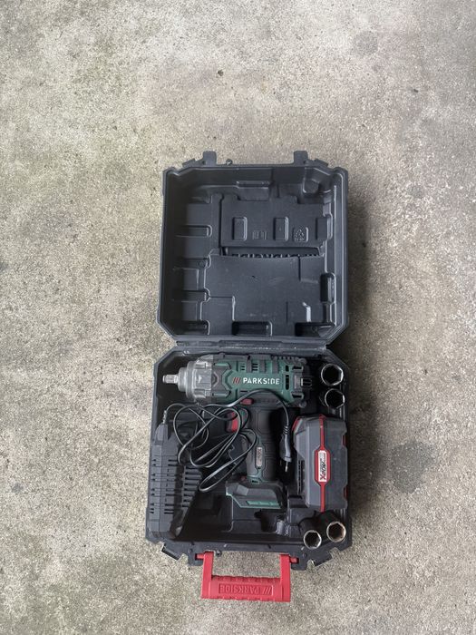 Pneumatica parkside com 6 meses, praticamente nova, pouco utilizada