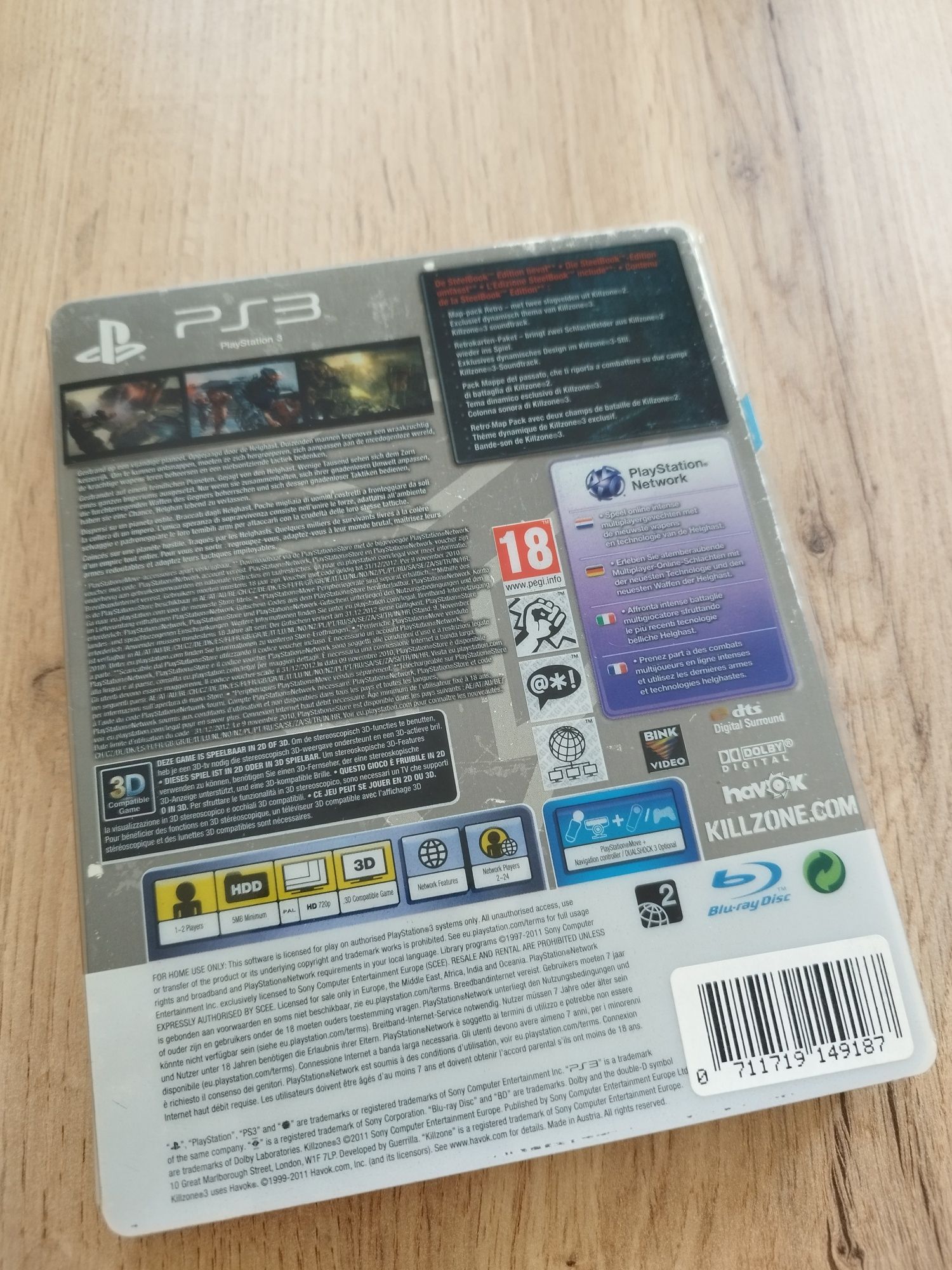 Killzone 3 Collector's Edition PlayStation 3