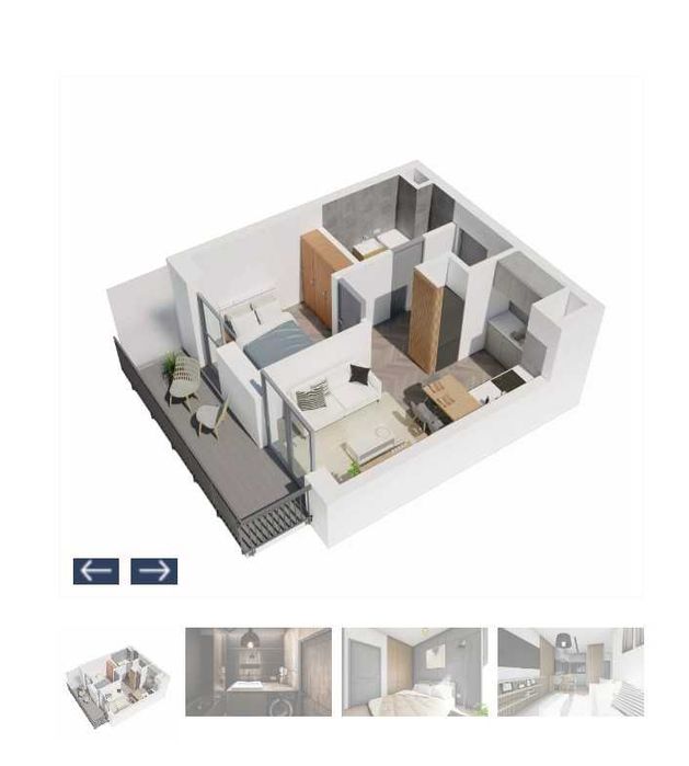 Wynajmę kawalerkę Rzeszów oś.Architektów NOWA  BEZPOŚREDNIO