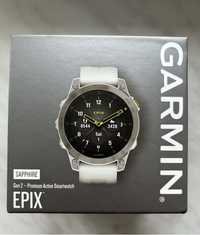 Смарт-годинник Garmin Epix Gen2 sapphire white ( 010-02582-21 )