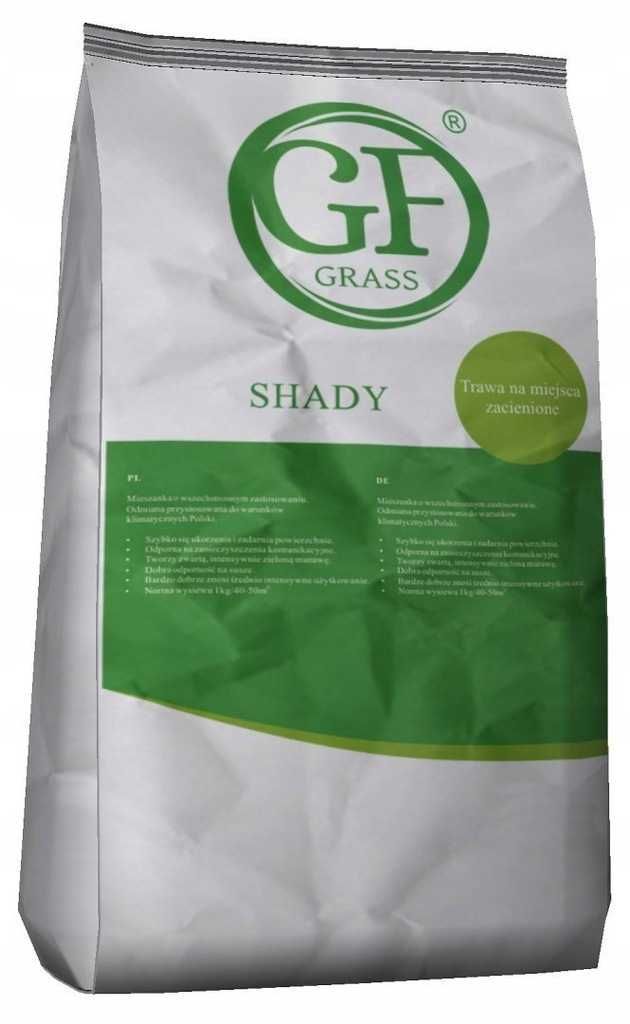 Trawa PARKOWA na Tereny Zacienione GF SHADY 5kg nasiona traw trawa