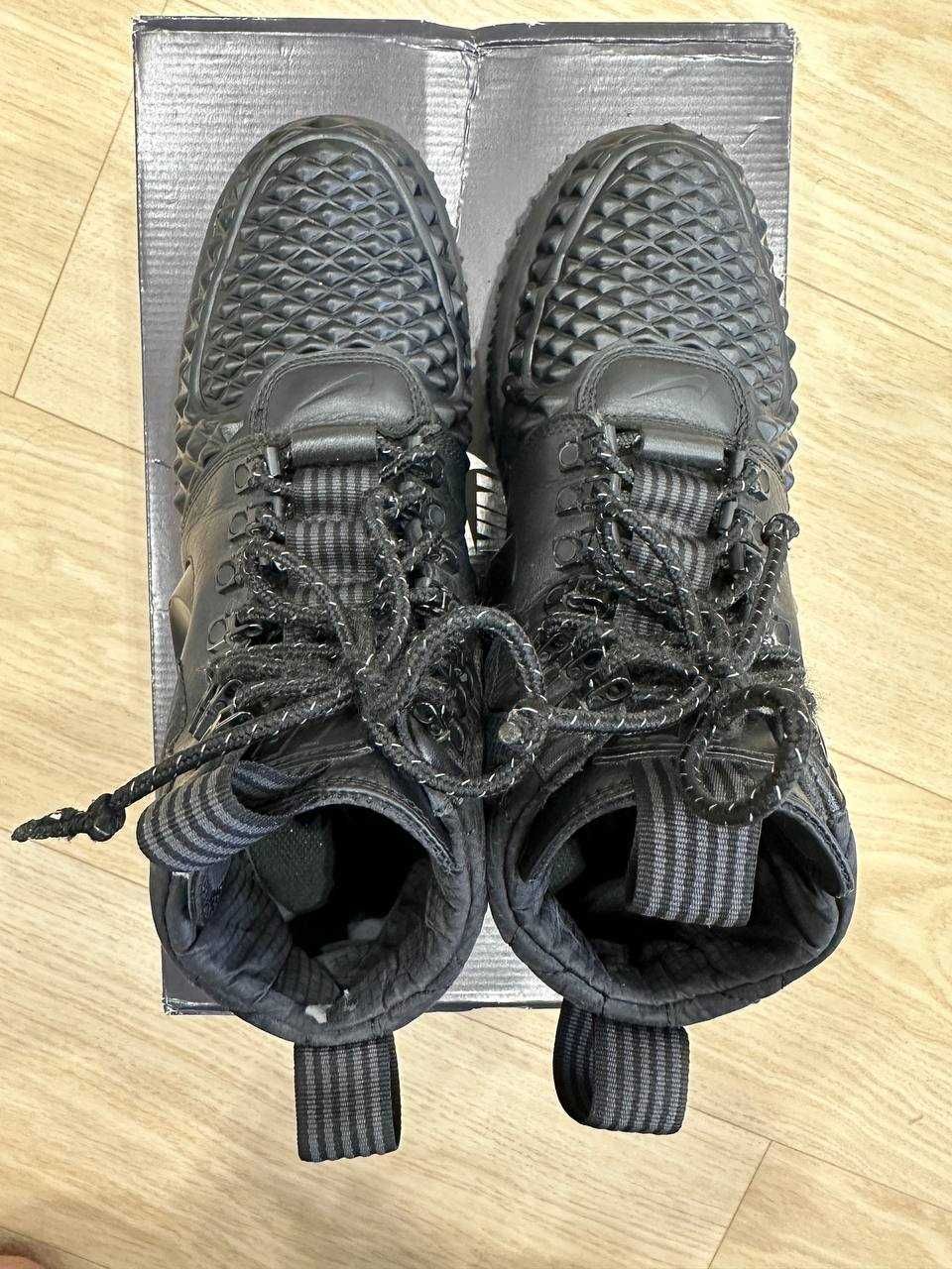 Ботинки черевики чоботи Nike Lunar Force 1 Duckboot Black