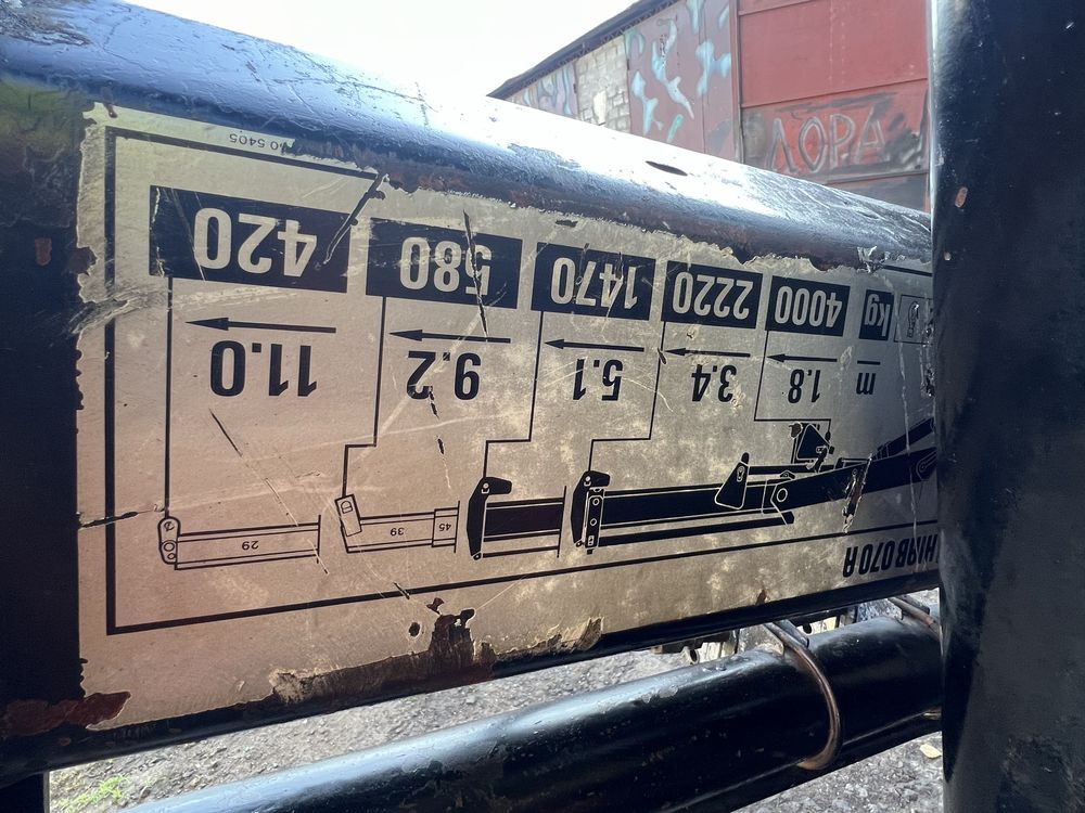 Продам кран-маніпулятор HIAB-070