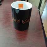 Kubek z logo Orange