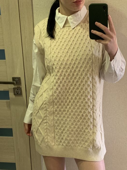 Вязаная жилетка H&M