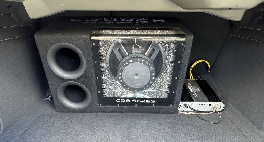 Subwoofer Tuba 1000w wraz ze wzmacniaczem