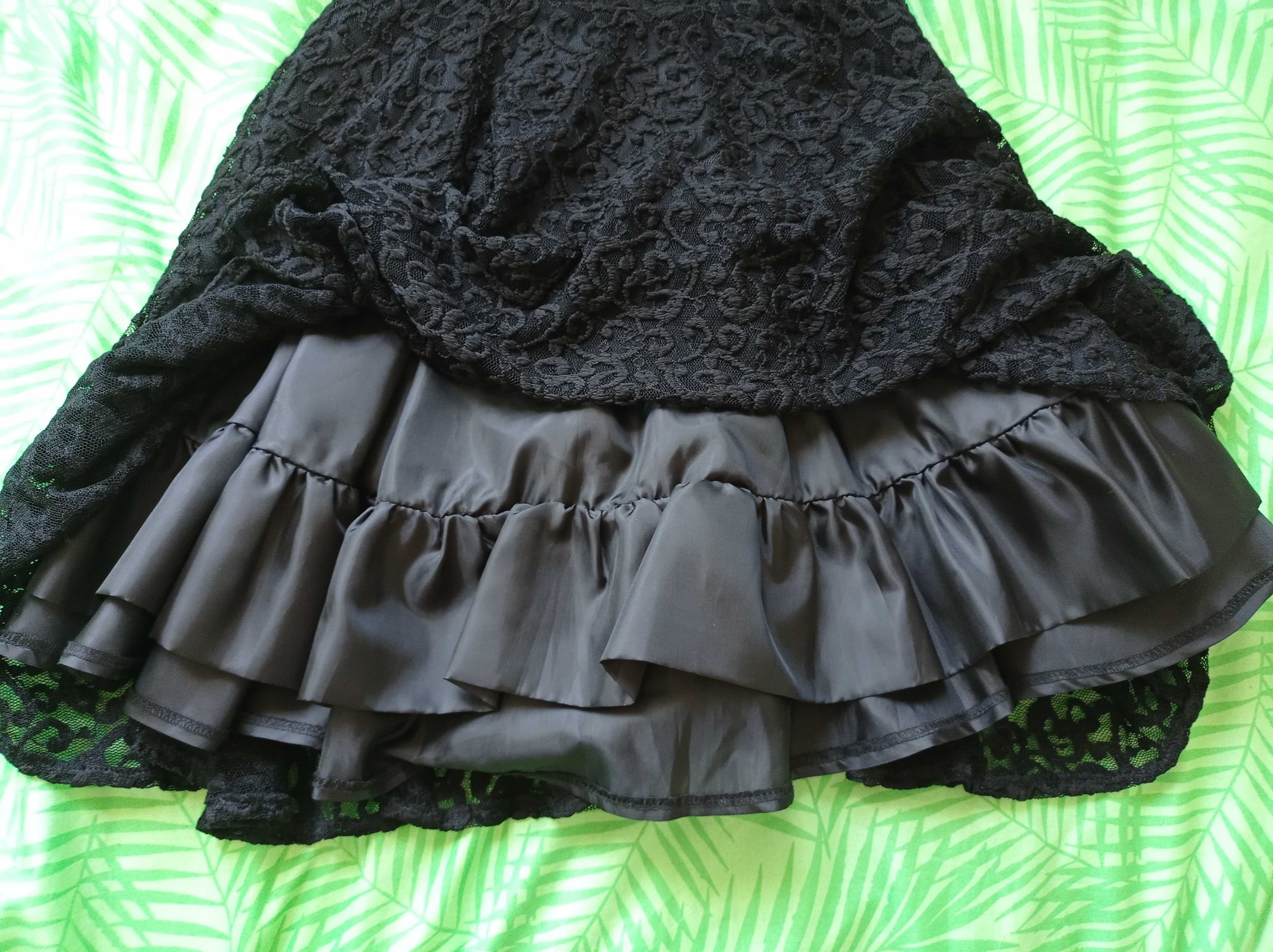 Czarna koronkowa spódnica Orsay