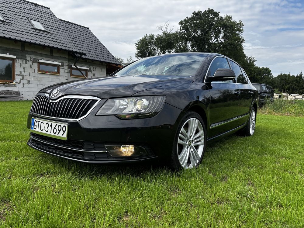 Skoda superb II Fl 2.0 TDI 140 km 2015 r DSG stan bdb