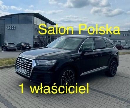 Audi Q7 Salon Polska 1 właściciel bezwypadkowy