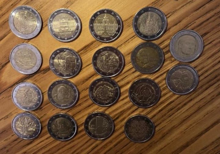 Moedas comemorativas de 2€