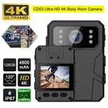 4K Body Camera 2025, Поліцейська боді камера з великим екраном