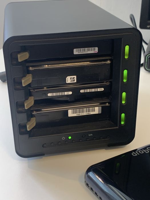 Drobo RAID automático USB e Firewire 800