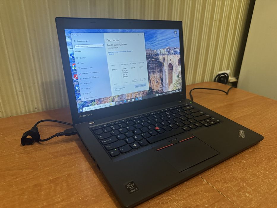 Ноутбук Lenovo ThinkPad T450 core i3 5gen