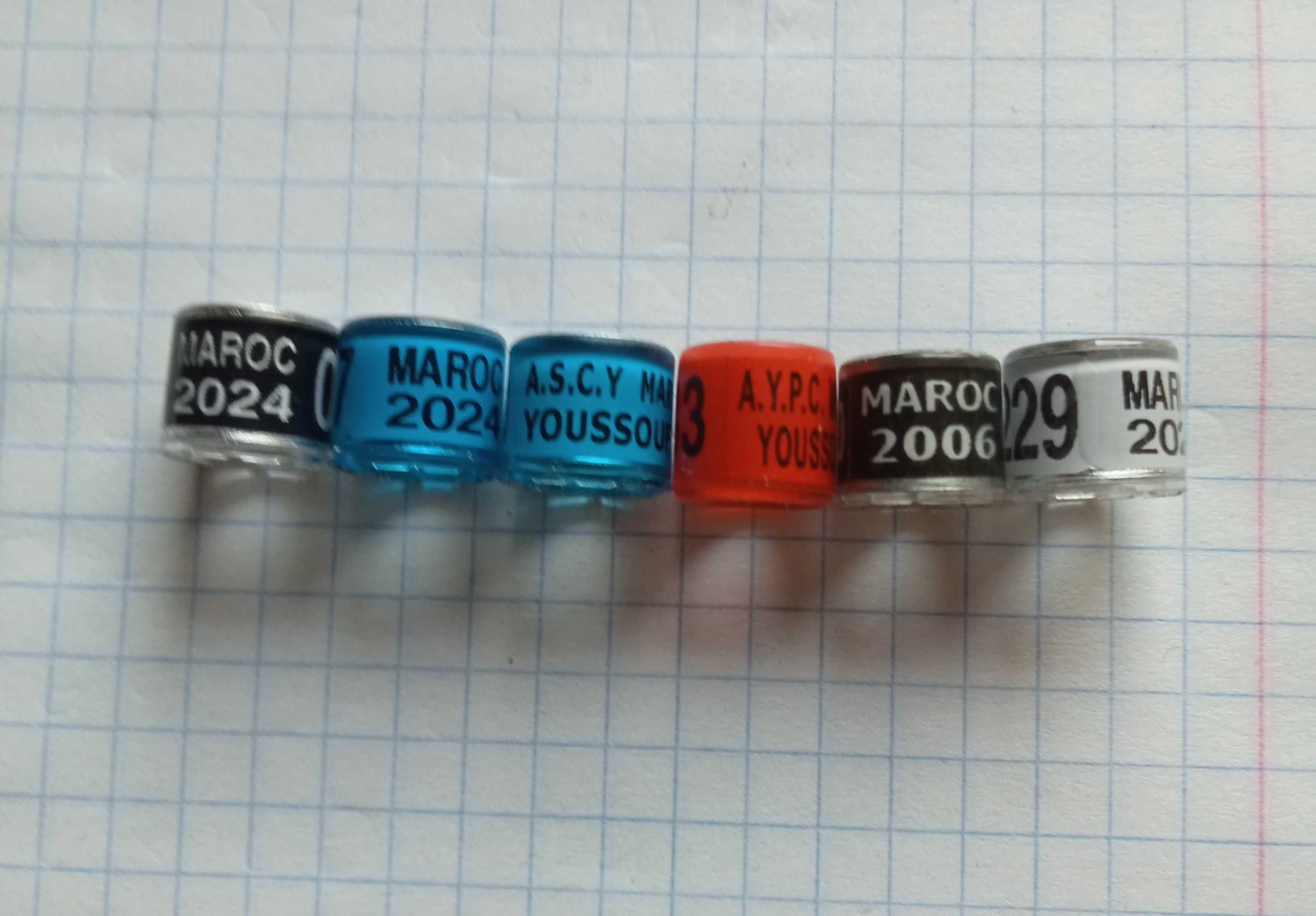 Obrączki dla gołębi MARCO