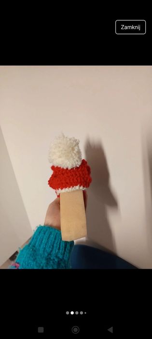 Czapeczka świąteczna dla hobby horse