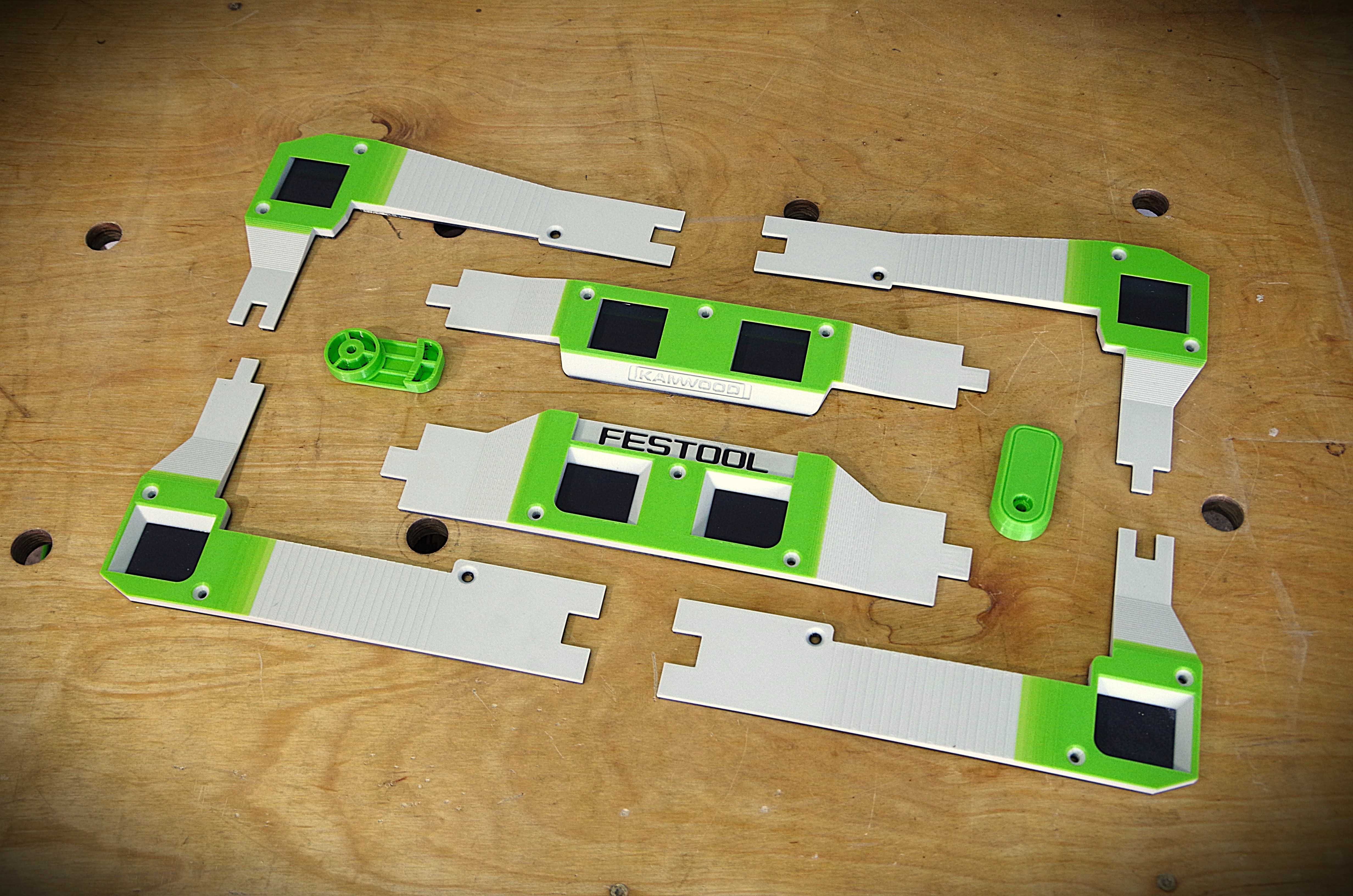 Tanos / Festool / Bott - Gniazdo-szablon systainera