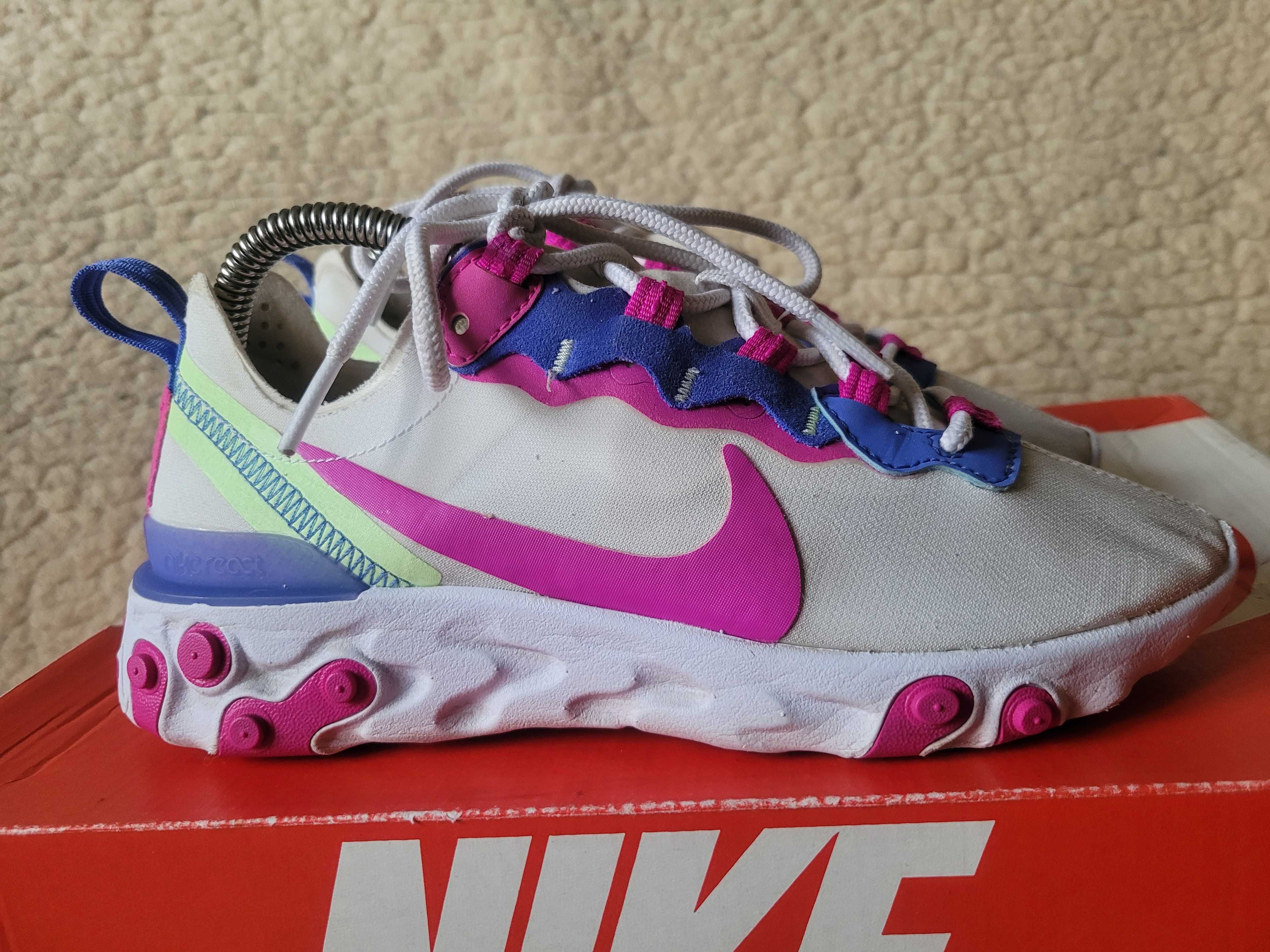Ekstra lekkie buty trening / biegania Nike React Element 55 wkł.23 cm