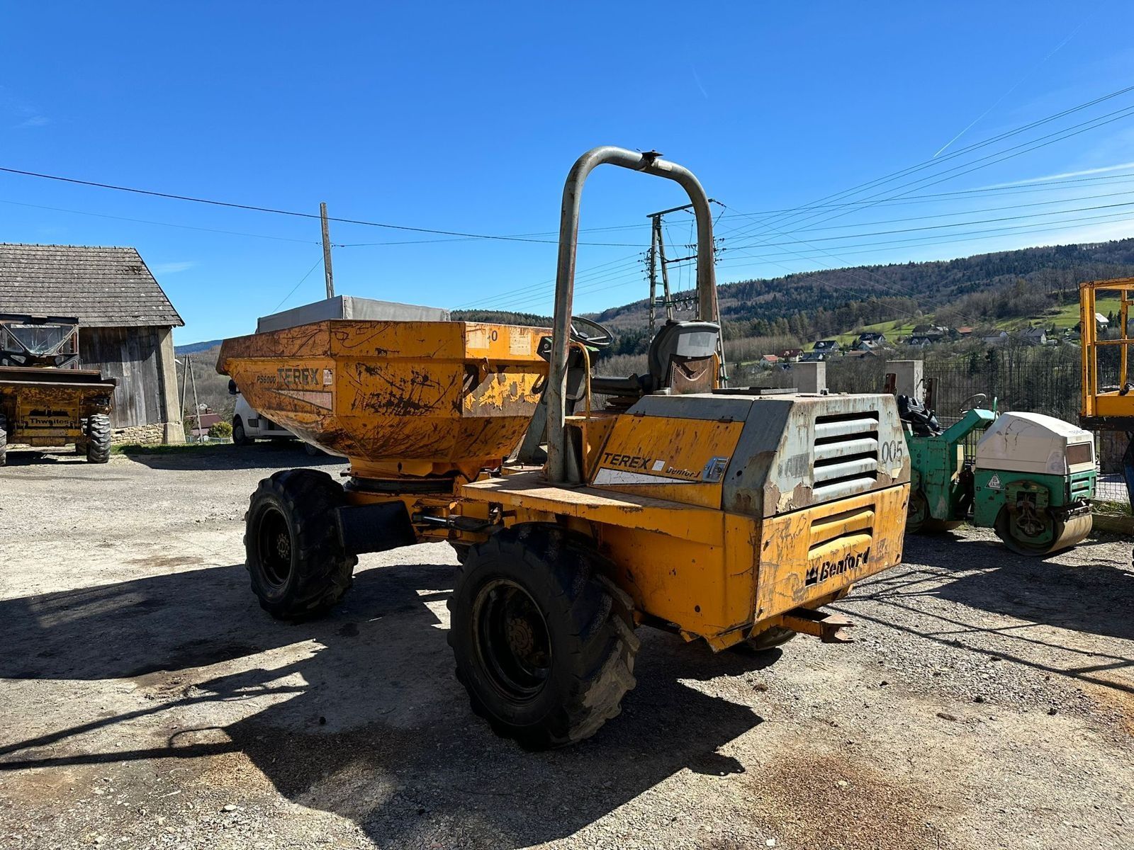 Wozidło obrotowe Terex 6ton Benford Barford Thwaites Ausa Neuson Jcb