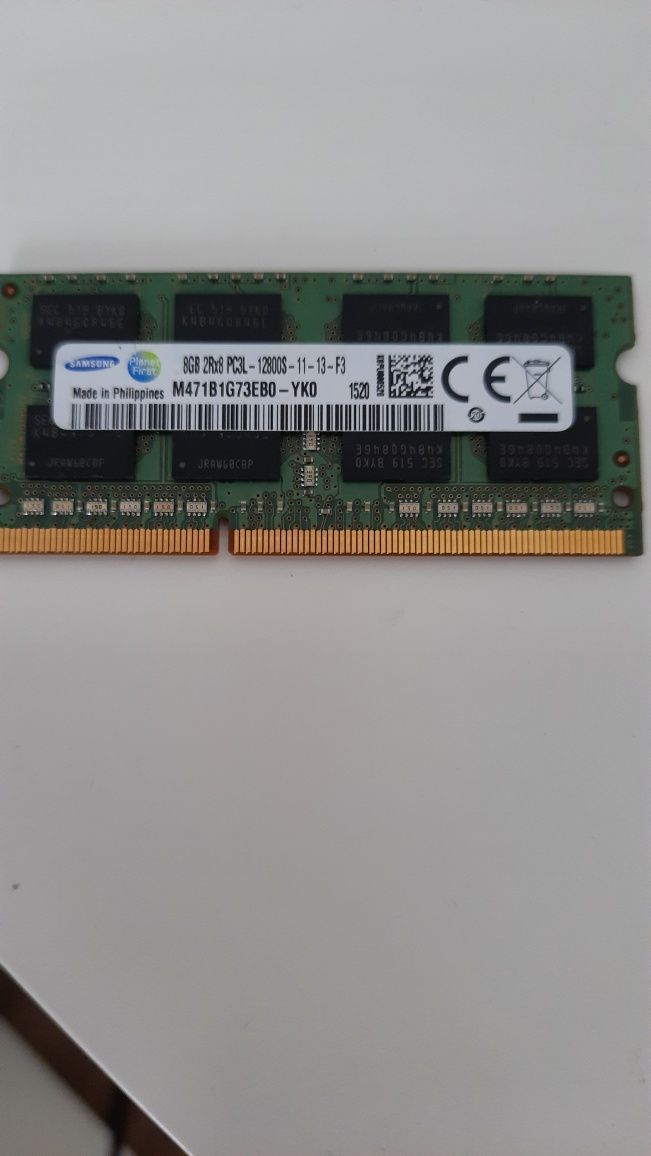 Pamięć RAM SAMSUNG 8GB DDR3L 1600MHZ PC3L-12800S-11-13-F3