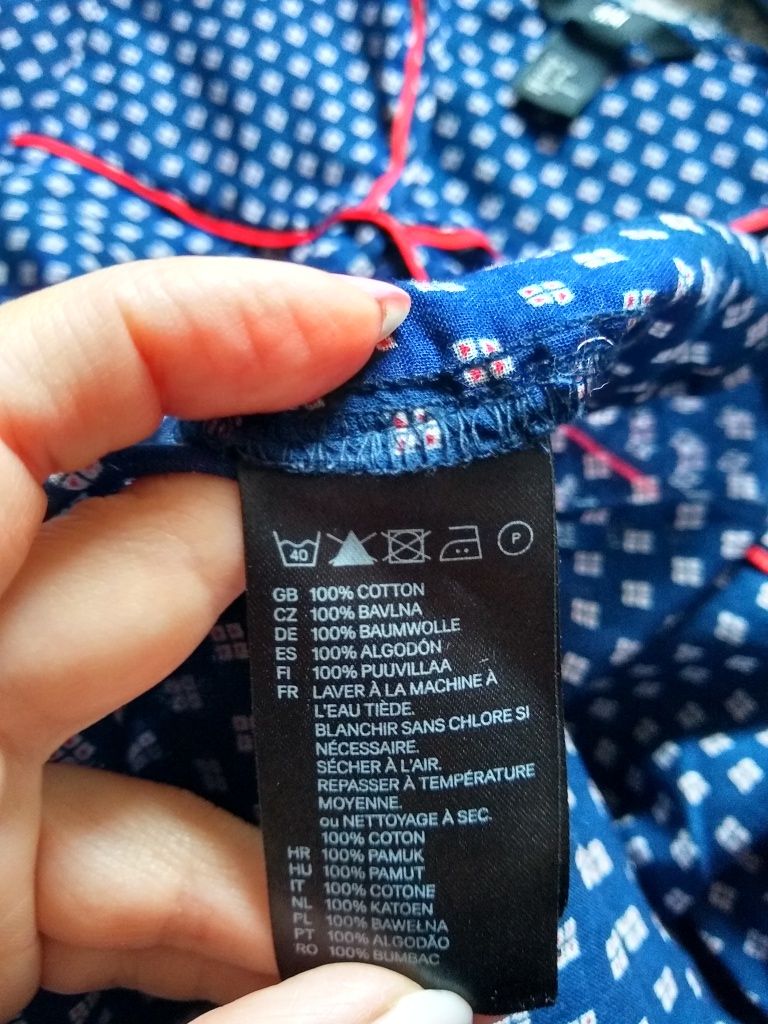 Bluzka w groszki