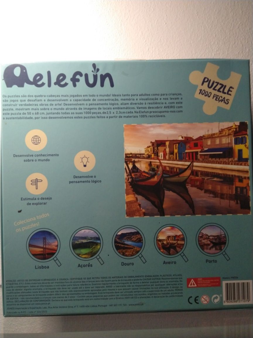 Puzzle 1000 - Aveiro